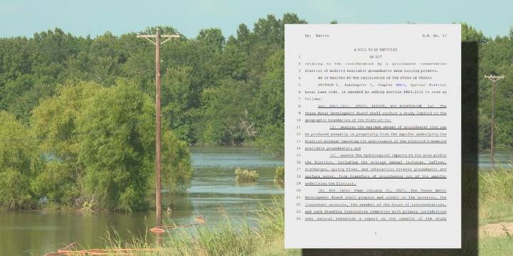 Special session bill could pause East Texas groundwater exports, Leon Co judge backs efforts