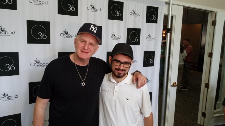 Actor Michael Rapaport visits Chabad of Alabama following comedy show cancellation