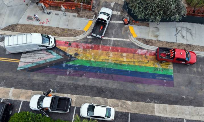 Will Fort Lauderdale fight order to remove rainbow street design?