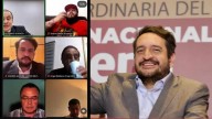 En línea, Andy López retoma su "extenuante trabajo" en Morena