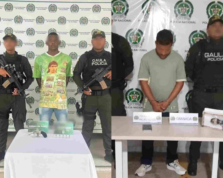 Policía capturó, en casos aislados, a dos presuntos integrantes de Los...