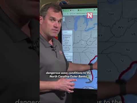 Hurricane Erin Intensifies, Dangerous Rip Currents Threaten East Coast