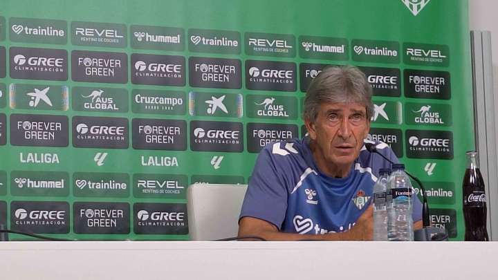 Manuel Pellegrini: «Será un partido muy difícil como todos en LaLiga, de visita contra un rival directo nuestro»