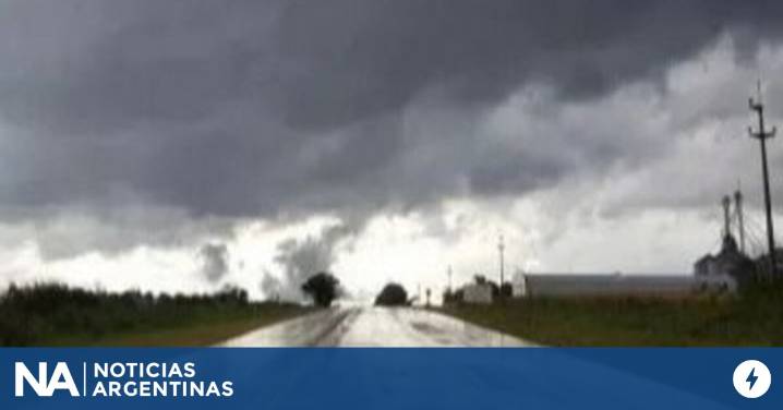 Alerta hoy por lluvias fuertes: Buenos Aires y otras seis provincias afectadas