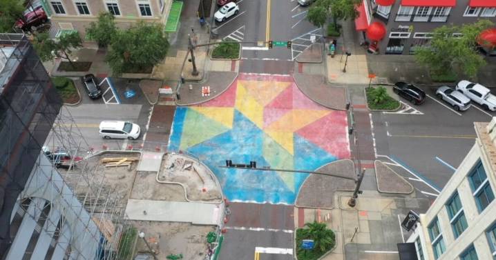 St. Pete officials will comply with FDOT's request to remove street murals and colorful crosswalks