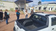 Squillaci entregó vehículo a la Delegación Del Valle