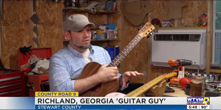COUNTY ROAD 9: Richland guitar shop owner shares his journey to becoming the "Guitar Guy"