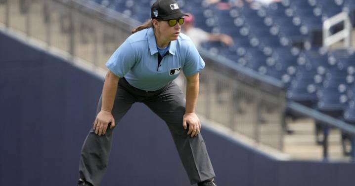 MLB's first female umpire has a connection to the 217