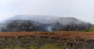 World War Two bombs explode as huge wildfire ravages Yorkshire moorland