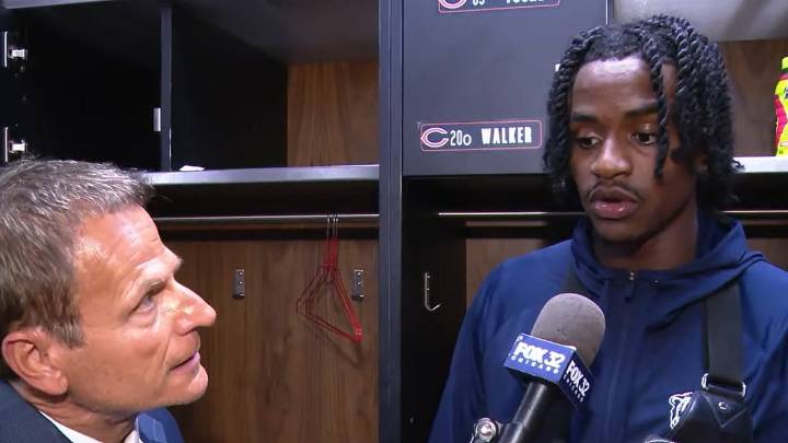 Lou Canellis goes 1-on-1 with Bears' Jahdae Walker after game
