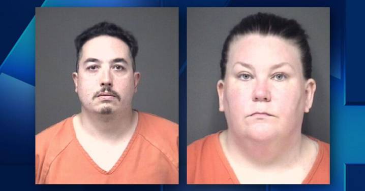 'Professional protesters' arrested after deputy pushed at town hall event in Warrick County, affidavit says