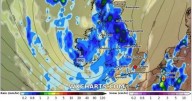 Weather maps show when 600-mile rainstorm will batter UK