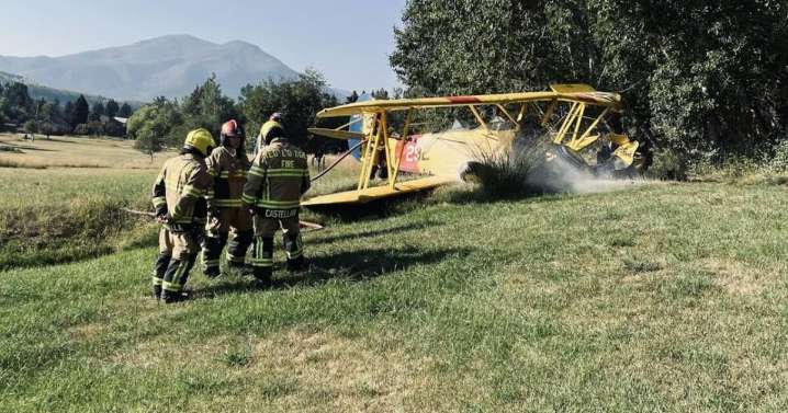 Small plane crashes near Red Lodge airport; 2 people taken to hospital