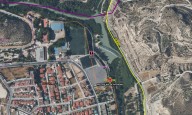 Rescatada en Archena una mujer arrastrada por la corriente del río junto a sus dos perros