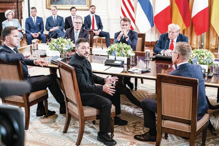 Trump rejects sending US troops to Ukraine as part of a peace deal