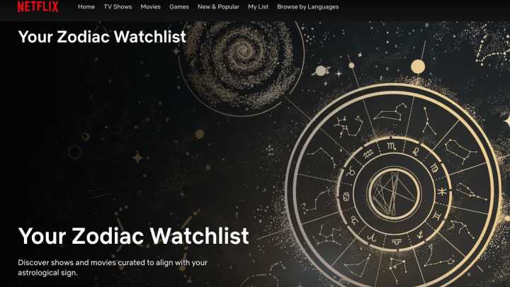 Netflix Launches Astrology Hub: Movies and Shows Based on Your Sign