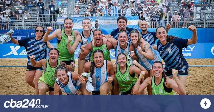 ¡Oro histórico! Las Kamikazes conquistan el mundo en beach handball