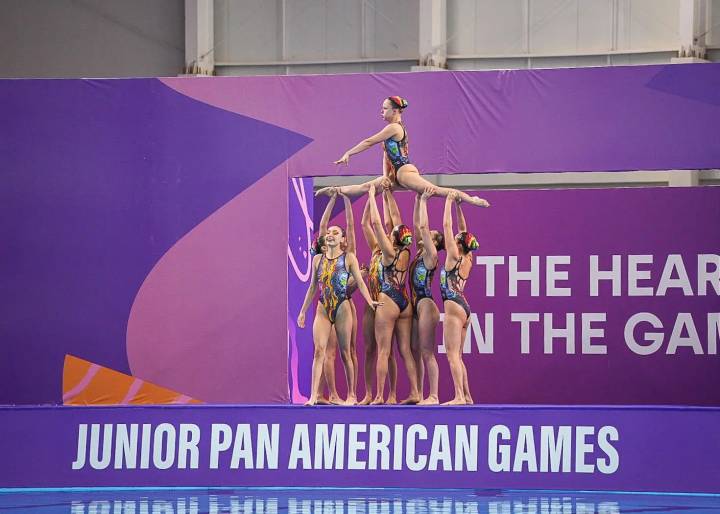 México, campeón panamericano de natación artística en Asunción 2025