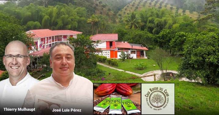 Un pastelero francés produce en una finca del Quindío el mejor chocolate de Colombia