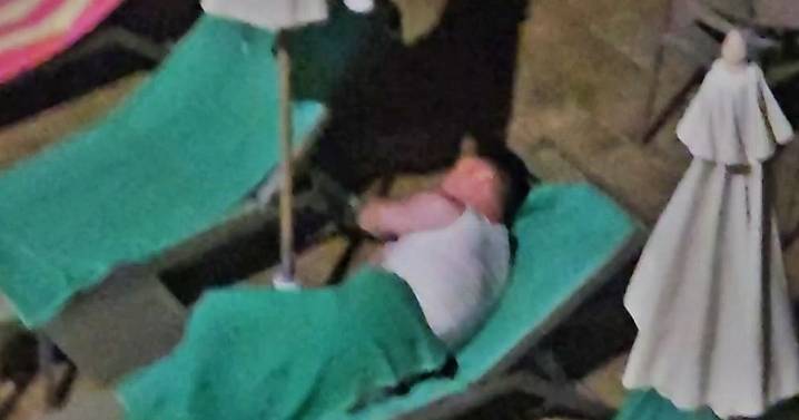 Brit holidaymakers sleeping on loungers the night before to guarantee a sunbed