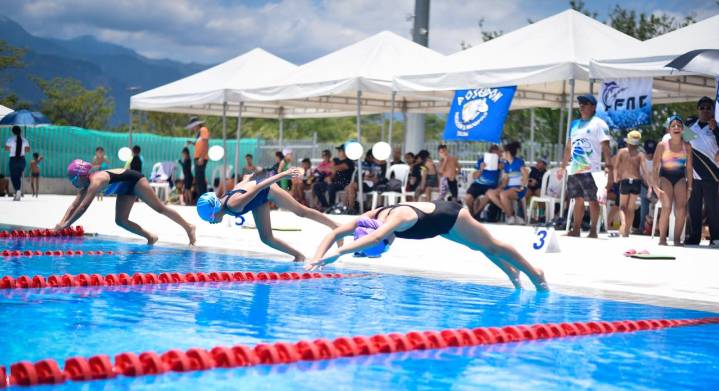 Ibagué fue sede del Campeonato Menores Interclubes de Natación ‘Tiburón Dorado’