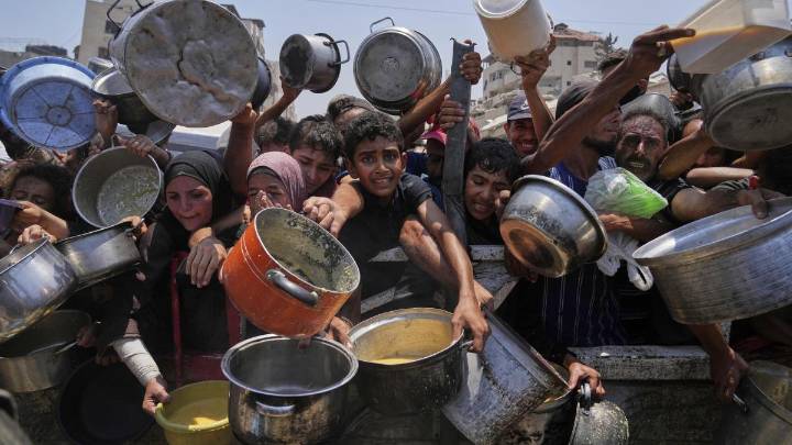 La ONU declara oficialmente la situación de hambruna en Ciudad de Gaza