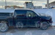 Matan a conductor de GMC Sierra
