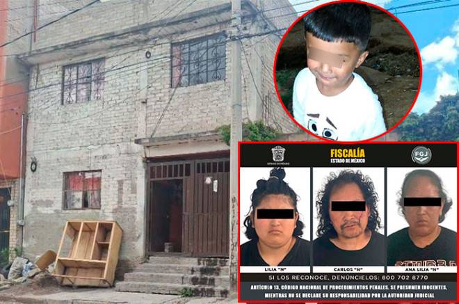 #Video: Cae familia acusada de secuestrar y matar a pequeñito de 5 años por una deuda de mil pesos, en #Edoméx