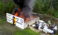 Destruye FGR más de una tonelada de clorhidrato de cocaína
