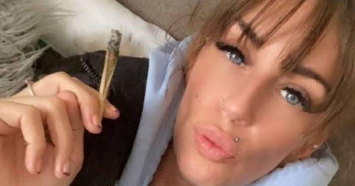 Granny, 34, blames 'petrol bomb attack' for being high on cannabis during school run