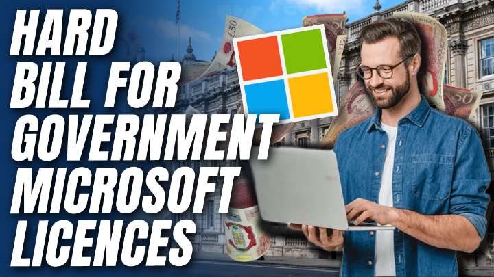 Government Spends £1.9 Billion Annually on Microsoft