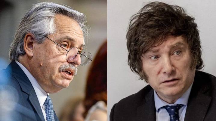 «Al que mete los deditos en el tarro…»: Alberto Fernández le dedicó un tango a Milei en medio del escándalo por coimas