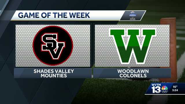 Game of the Week: Shades Valley vs. Woodlawn