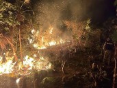 Incendio en Holbox lleva una semana sin control total, alertan