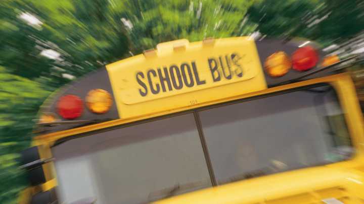 Car rear-ends Washoe County School District bus; no injuries