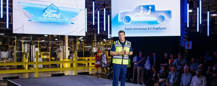 Ford presenta nueva plataforma de vehículos eléctricos eficiente y accesible