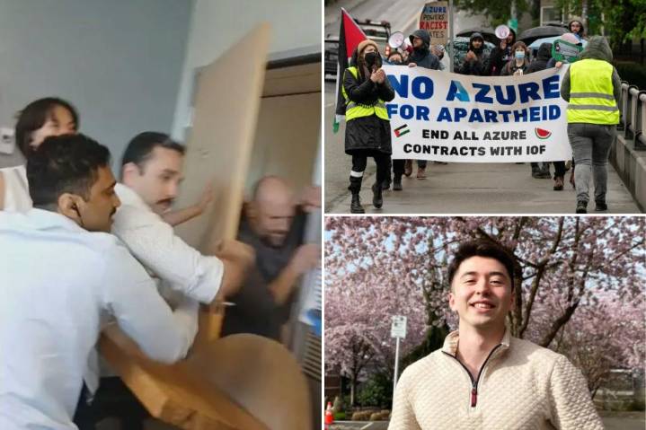 Microsoft fires 2 staffers who broke into president's office to protest Israel ties