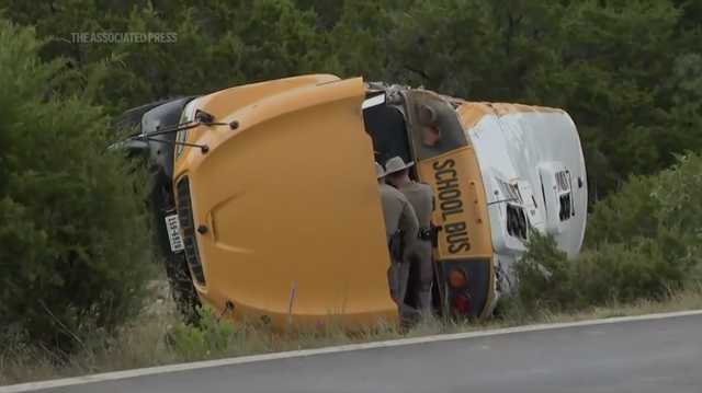 Texas school bus crash leaves multiple students injured