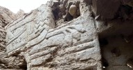 Ancient Mural Of Stars And Fish Unearthed In Peru