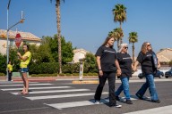 Las Vegas crosswalk enhanced to protect Arbor View High School students