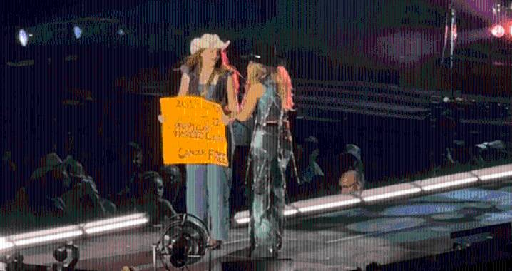 Lainey Wilson brings Colorado Springs veteran and cancer survivor on stage at Denver's Ball Arena