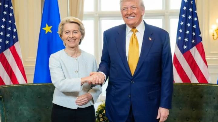 Von der Leyen defiende el acuerdo arancelario con EEUU como una apuesta por la "estabilidad"