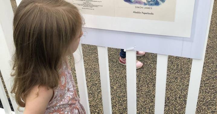 StoryWalk in East Snyder Park unveils latest book