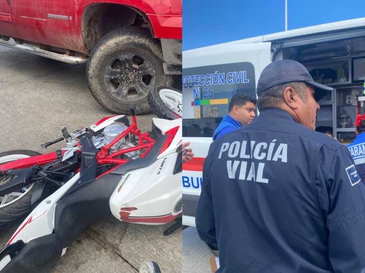 Choque desigual deja 1 herido en Aguascalientes