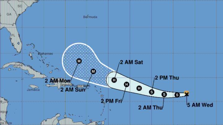 Tropical Storm Erin update hurricane expected Thursday or Friday