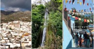 El ‘triángulo misterioso’ de Málaga pueblos con cascadas de 20 metros, casas azules y leyendas de oro