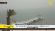 Ica: vientos paracas se registran en Pisco y reducen visibilidad en la Panamericana Sur [VIDEO]