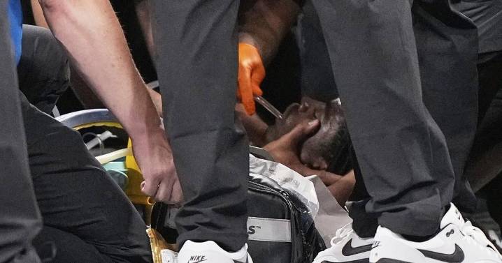 Lions' Morice Norris shares good news after he was taken off field in ambulance