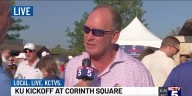 Jayhawks head coach Lance Leipold appears at KU kickoff event