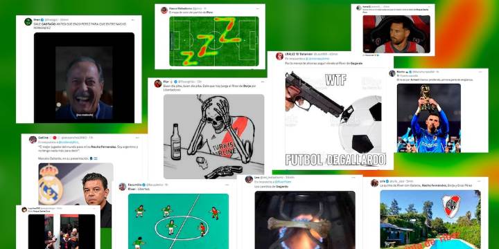 Los mejores memes del empate entre River y Libertad en Paraguay por la Libertadores: Driussi, Armani y Gallardo, los elegidos